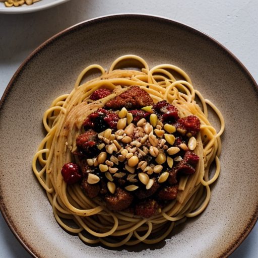 Charlton Hestons Spaghetti With Cauliflower recipe image