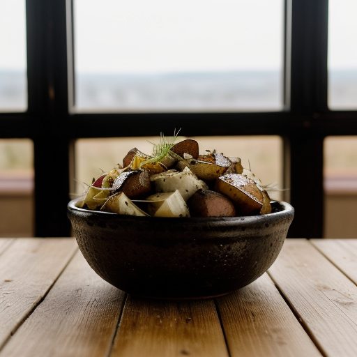 Charred New Potato and Fennel Salad recipe image