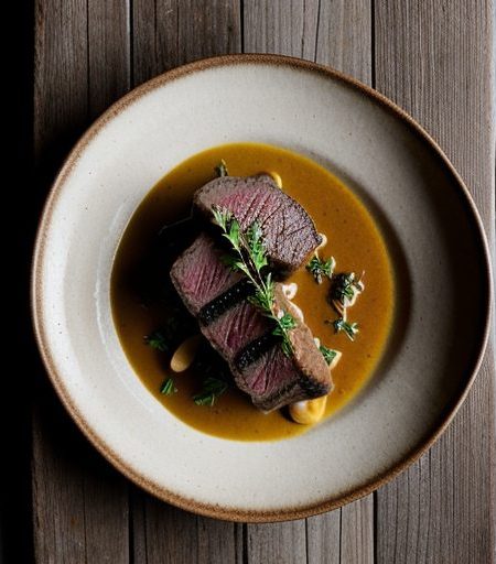 Chateaubriand With Mushroom Sauce recipe image