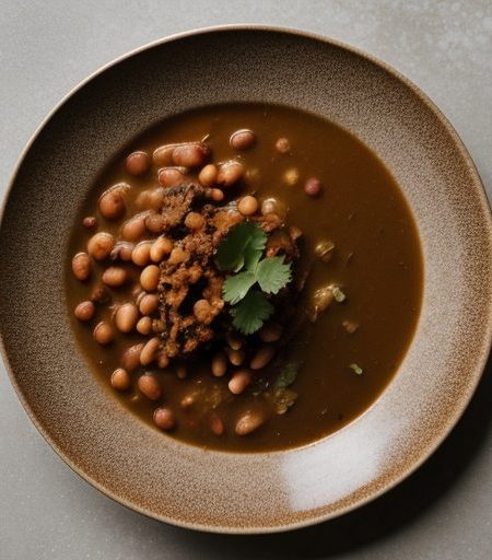 Cheap & Easy Bean & Hominy Stew recipe image