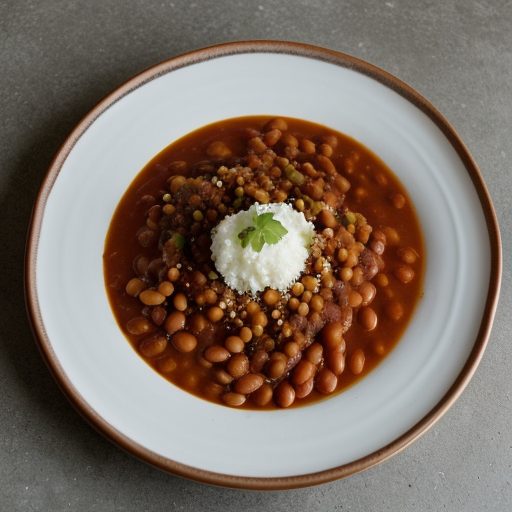 Cheap and Easy Bean and Hominy Stew recipe image