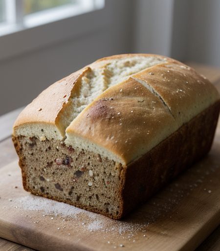 Cheddar & Bacon Bread Abm recipe image