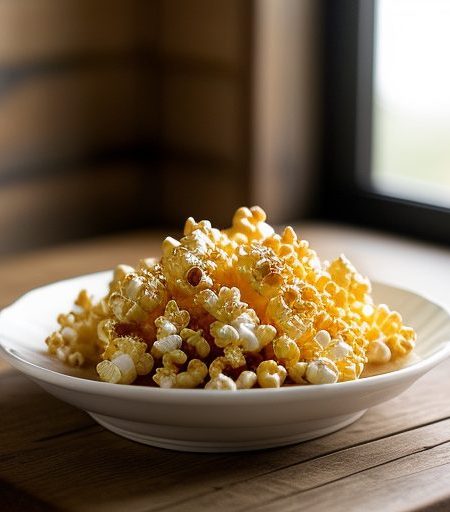 Cheddar Bacon Popcorn recipe image