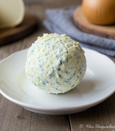 Cheddar Blue Cheese Ball recipe image