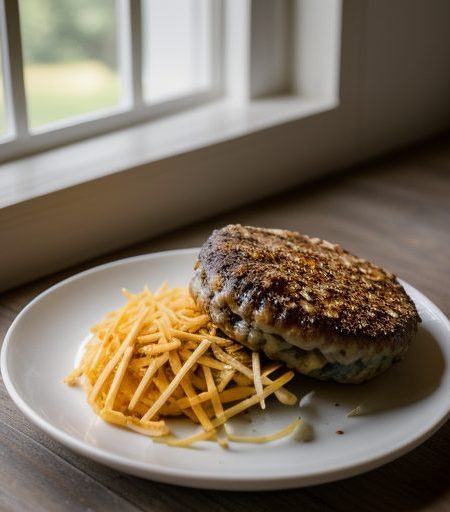 Cheddar Burgers recipe image