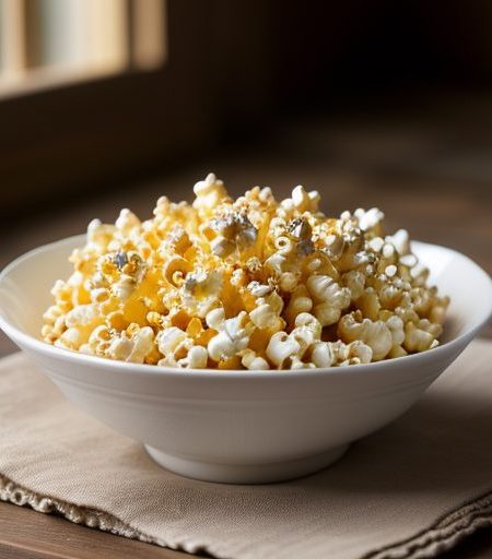 Cheddar Cheese Popcorn recipe image