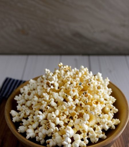 Cheddar-Chive Popcorn recipe image