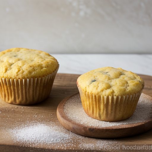 Cheddar Cornmeal Muffins recipe image