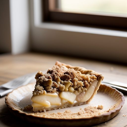 Cheddar Crumble Apple Pie recipe image