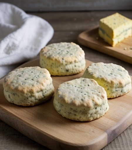 Cheddar Dill Scones recipe image