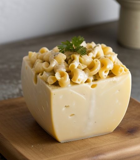 Cheddar Macaroni Salad recipe image