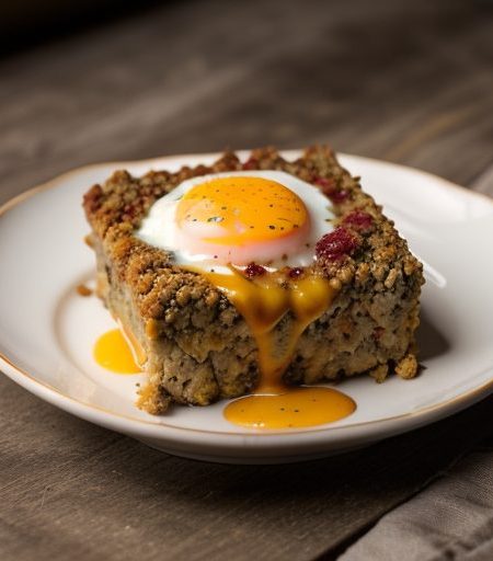 Cheddar Meat Loaf recipe image