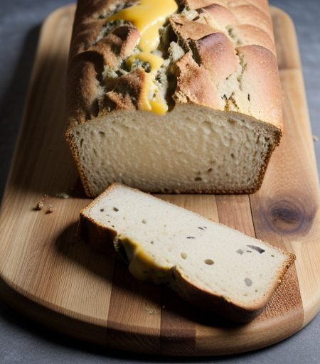 Cheddar-Olive Bread recipe image