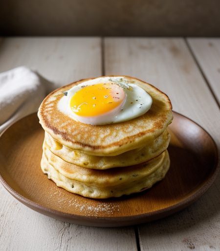 Cheddar Pancakes recipe image