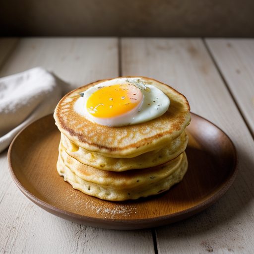 Cheddar Pancakes recipe image