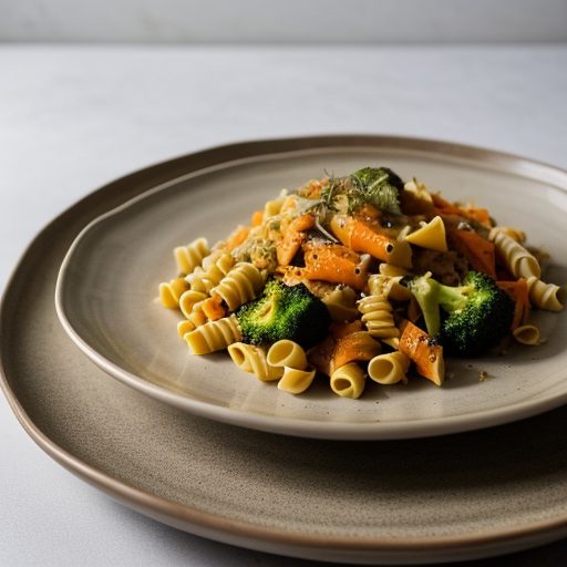 Cheddar Pasta & Vegetables recipe image