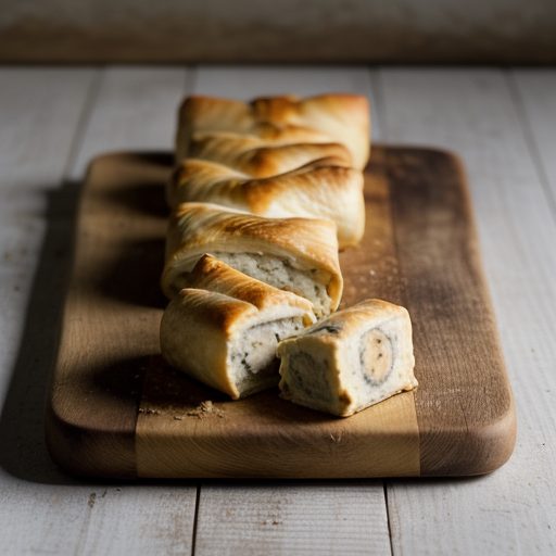 Cheddar-Sausage Rolls recipe image
