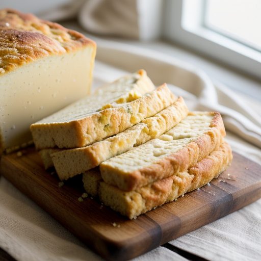 Chedder Cheese Casserole Bread recipe image