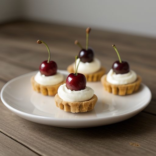 Cheery Cherry Canapes recipe image