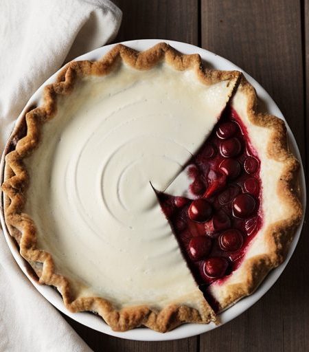 Cheery Cherry Cheese Pie recipe image