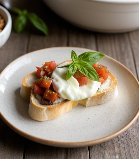Cheese Bruschetta recipe image