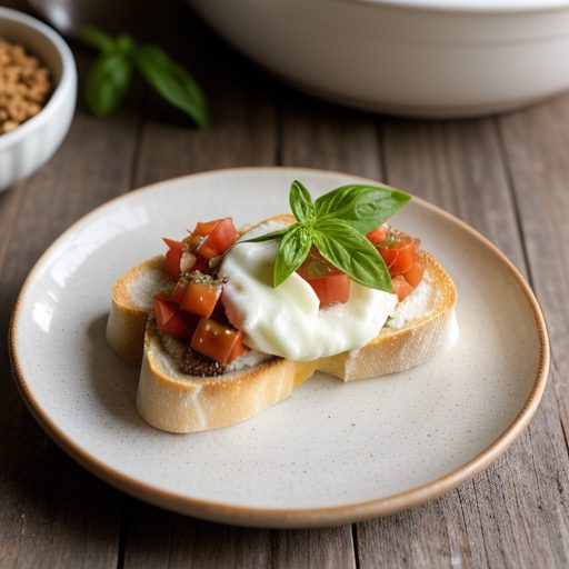 Cheese Bruschetta recipe image