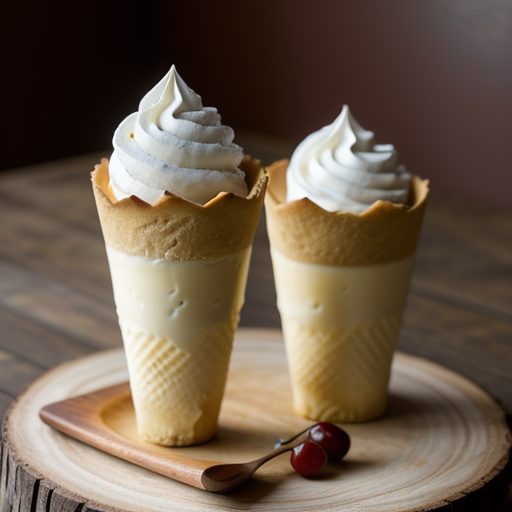 Cheese Cake Cones recipe image