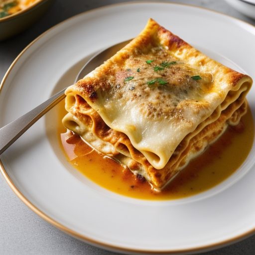 Cheese Chicken Lasagne recipe image