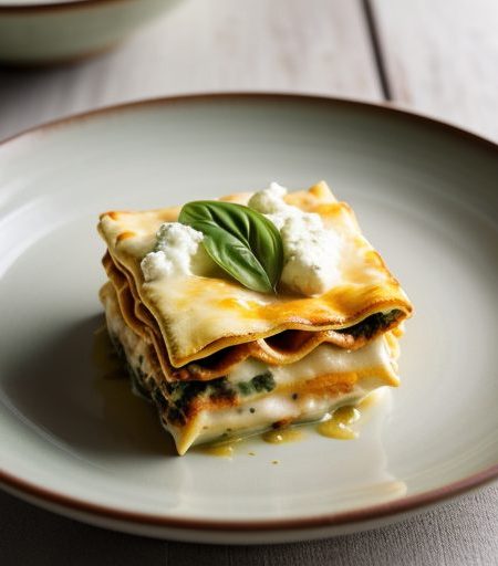Cheese Chicken Lasagne recipe image