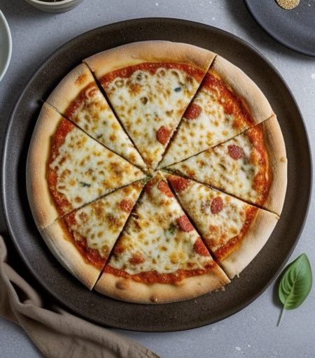 Cheese & Chicken Pizza recipe image