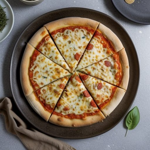 Cheese & Chicken Pizza recipe image