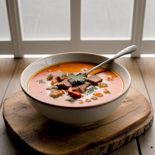 Cheese & Chili Soup recipe image