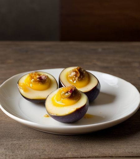 Cheese Filled Baked Figs recipe image