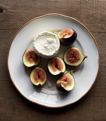 Cheese-Filled Figs With Amaretto - Bon Appetit recipe image