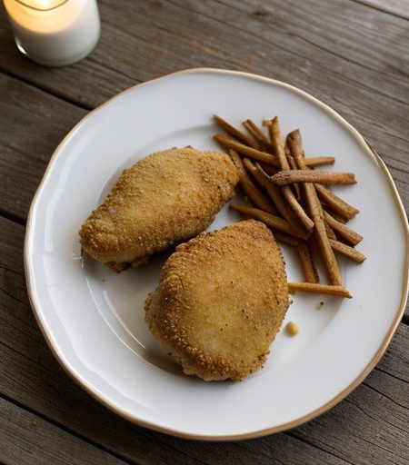 Cheese-Fried Chicken Breasts recipe image