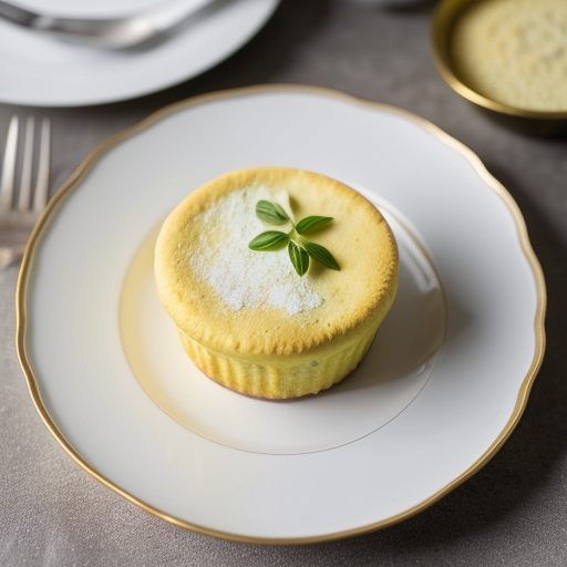 Cheese-Garlic Souffle recipe image