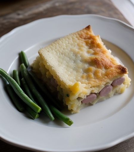 Cheese-Ham Casserole recipe image