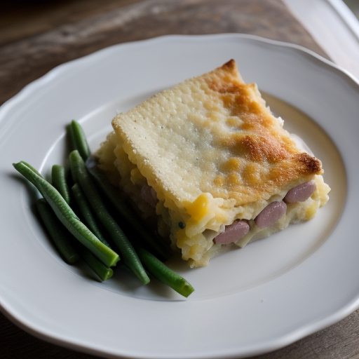 Cheese-Ham Casserole recipe image