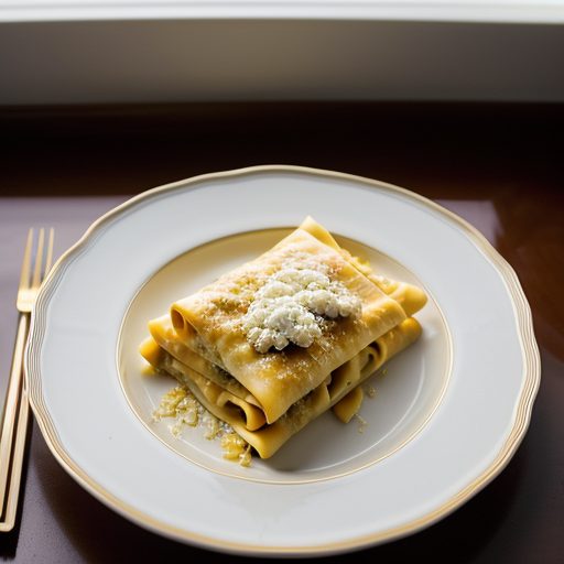 Cheese Manicotti Florentine recipe image