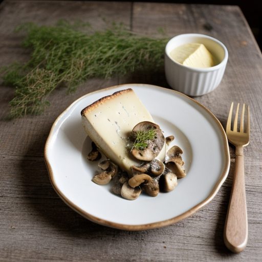 Cheese Mushroom Suffle recipe image