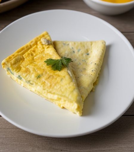 Cheese Omelet in Microwave recipe image