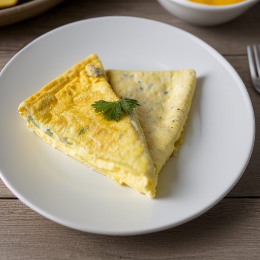 Cheese Omelet in Microwave recipe image
