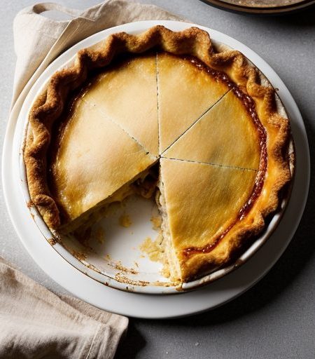 Cheese & Pasta Pie recipe image