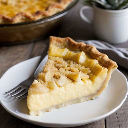 Cheese Pineapple Pie recipe image