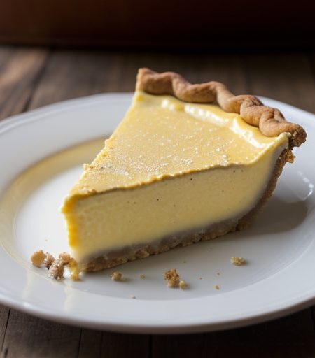 Cheese Pudding Pie recipe image