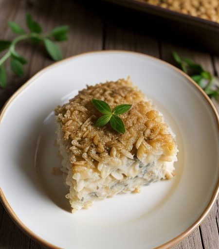Cheese & Rice Casserole recipe image