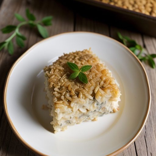 Cheese & Rice Casserole recipe image