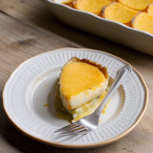 Cheese Scalloped Potatoes & Carrots recipe image