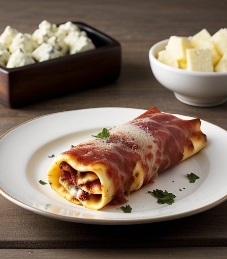 Cheese-Stuffed Manicotti recipe image