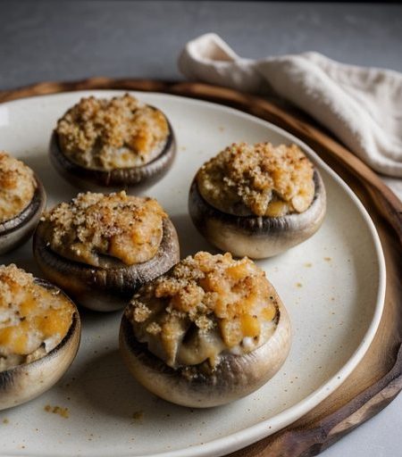 Cheese-Stuffed Mushrooms - Nsvhol recipe image
